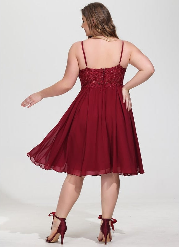 Robe de Soirée Rosée Aérienne - gallery 6
