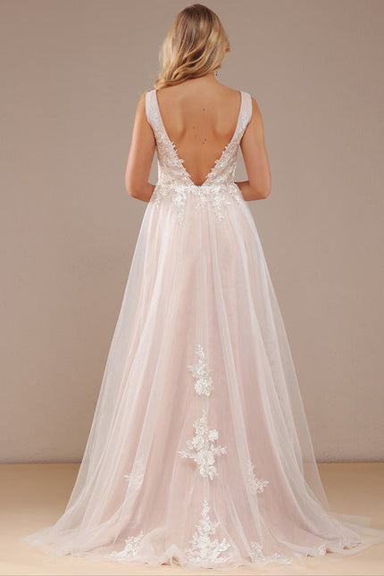 Robe De Soirée Grande Taille Blanche - gallery 6