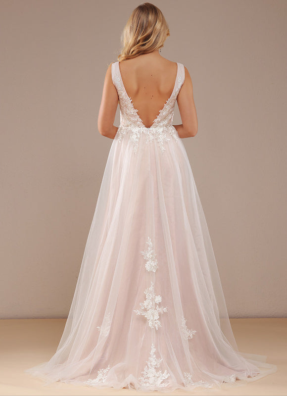 Robe De Soirée Grande Taille Blanche - gallery 6