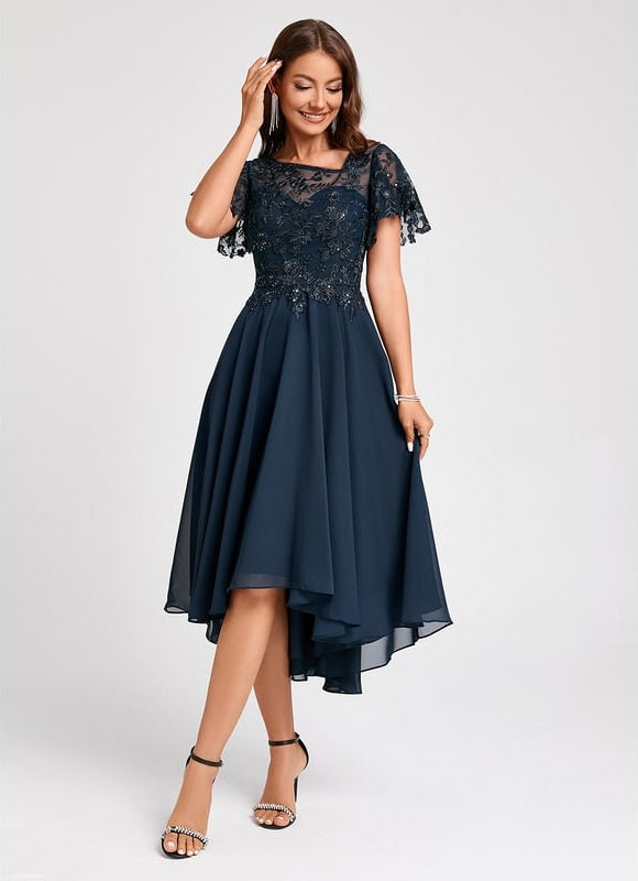 Robe de Soirée Flottante Nuit - gallery 5