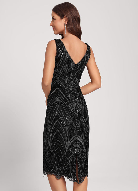 Robe De Soirée Noire Moulante - gallery 5