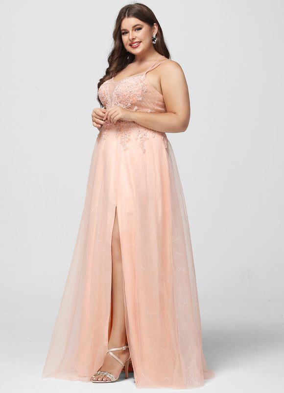 Robe de Soirée Éclat Poudré - gallery 7