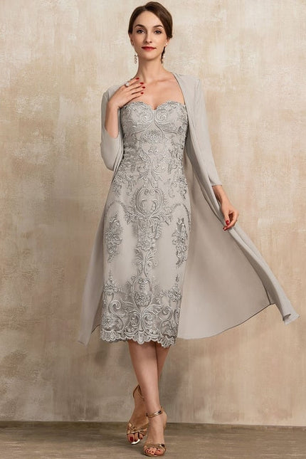 Robe Grise De Soirée - gallery 5