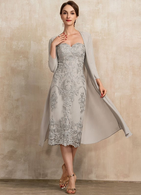 Robe Grise De Soirée - gallery 5