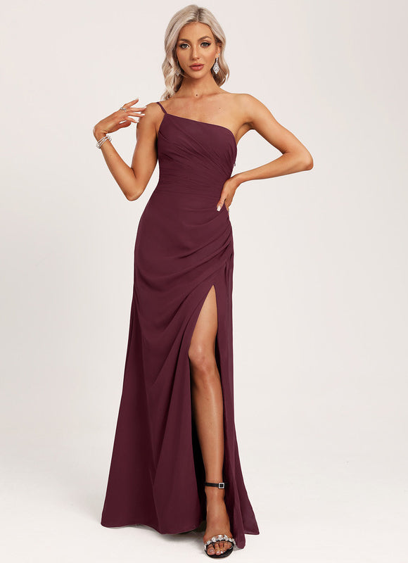 Robe de Soirée Asymétrique Fluide - gallery 2