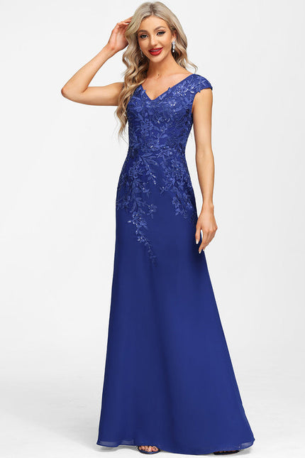 Robe de Soirée Velours Ébène - gallery 4