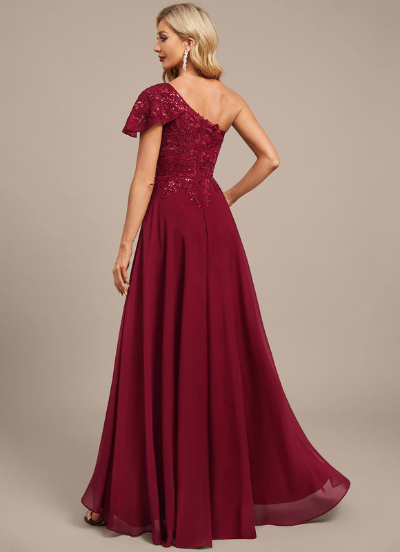 Robe de Soirée Bordeaux Festive - gallery 6