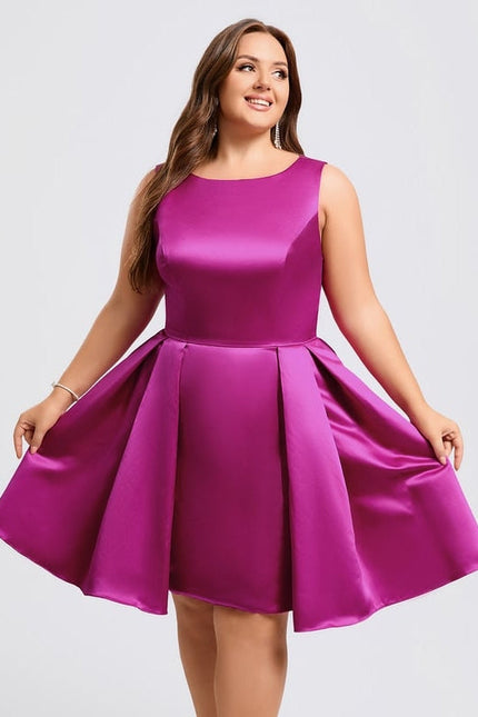 Robe de Soirée Satinée Précieuse - gallery 6