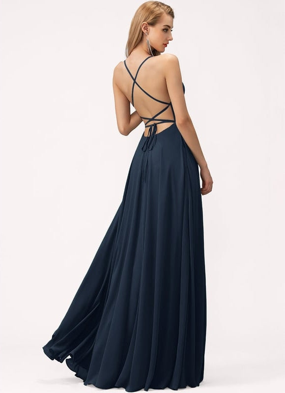 Robe de Soirée Mosaique Satinée - gallery 4