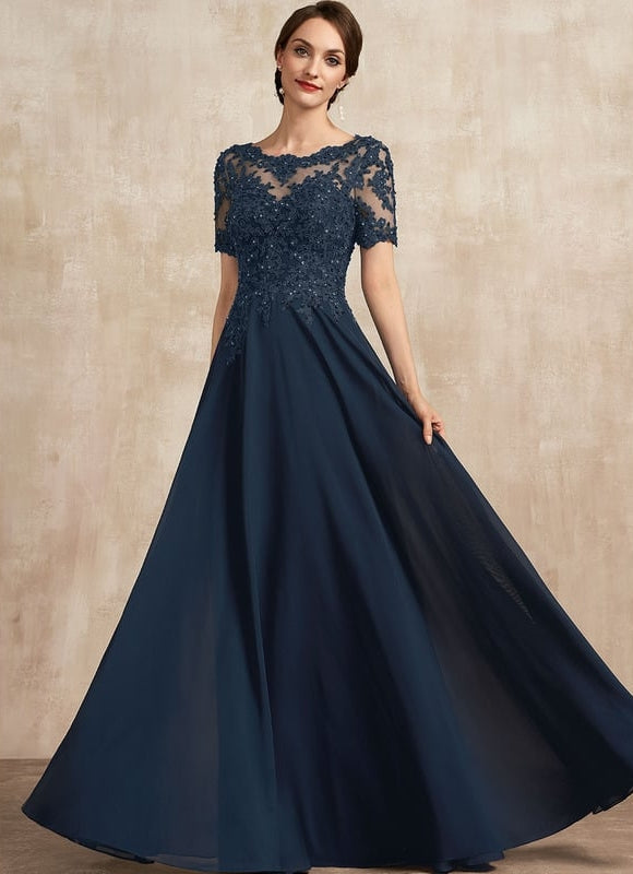Robe de Soirée Mère Élégante