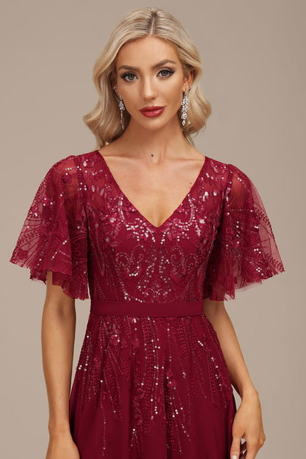 Robe de Soirée Élégance Marine - gallery 3