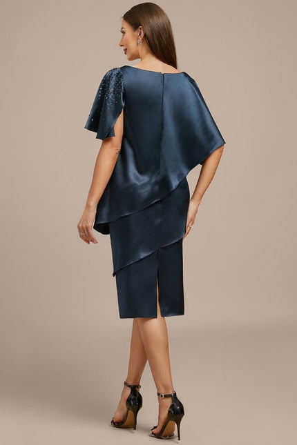Robe de Soirée Asymétrique Élégante - gallery 4