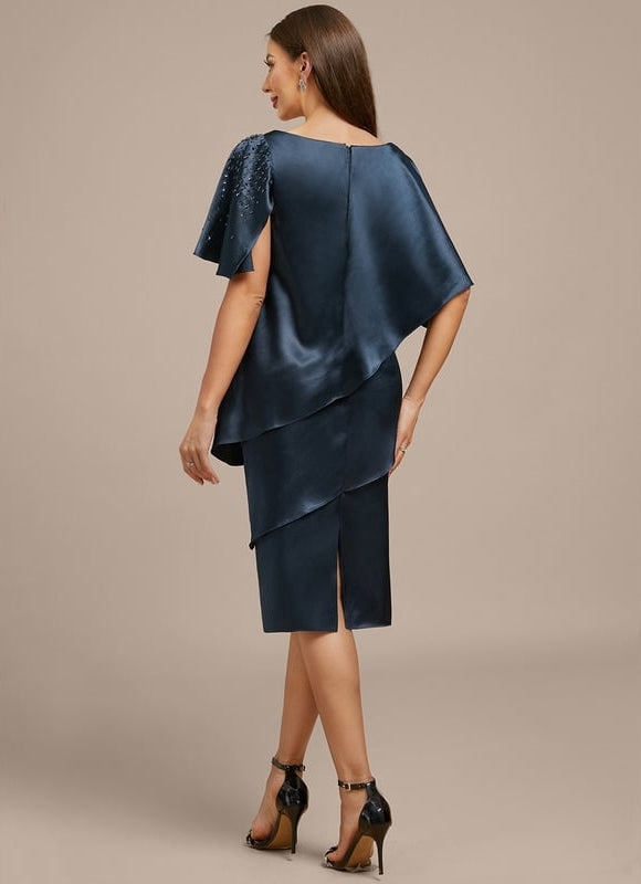 Robe de Soirée Asymétrique Élégante - gallery 4
