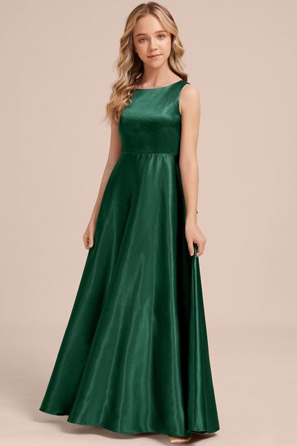 Robe de Soirée Satinée Enfantine - gallery 5