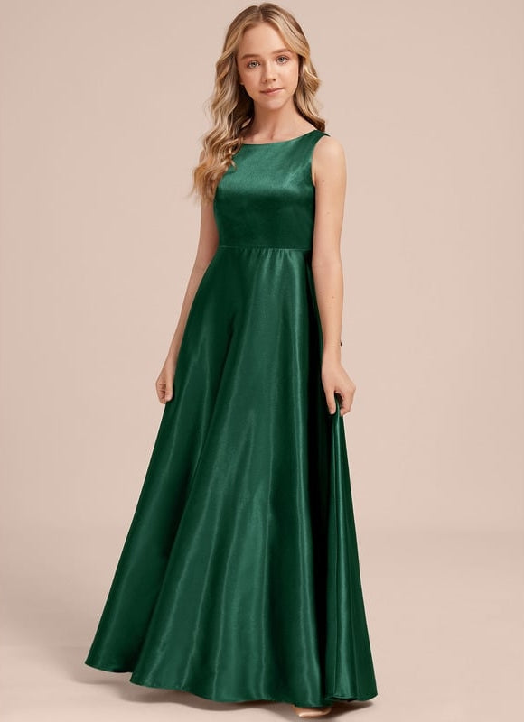 Robe de Soirée Satinée Enfantine - gallery 5