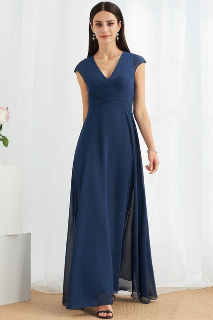 Robe de Soirée Bleu Aérien - gallery 2
