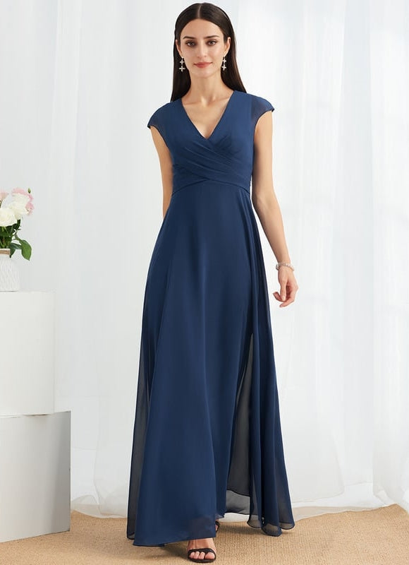 Robe de Soirée Bleu Aérien - gallery 2
