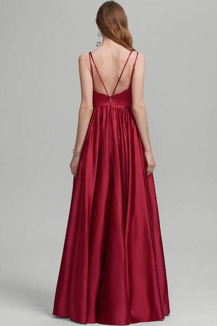 Robe de Soirée Satin Éclairée - gallery 2
