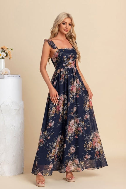 Robe de Soirée Nuit Florale - gallery 5
