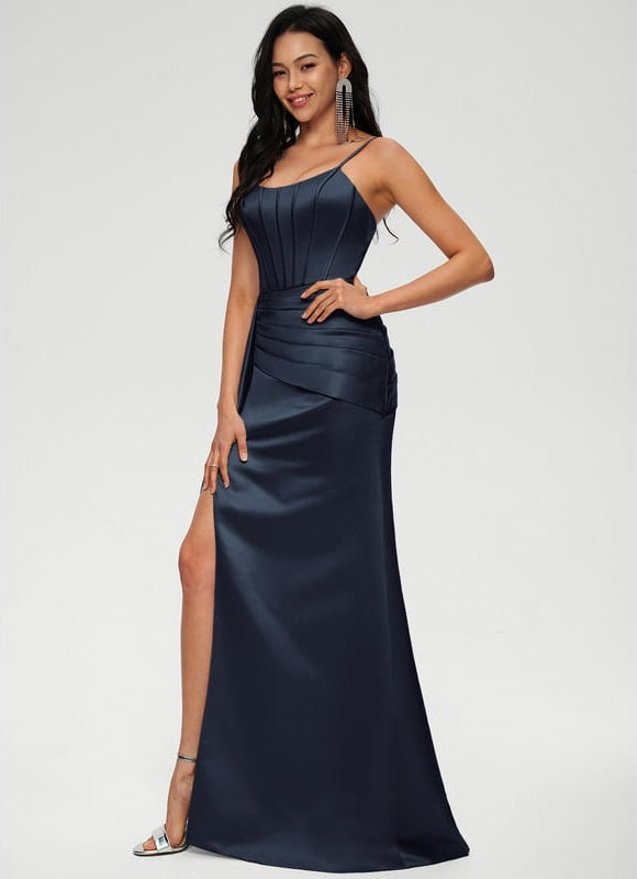 Robe de Soirée Satin Nuit - gallery 3