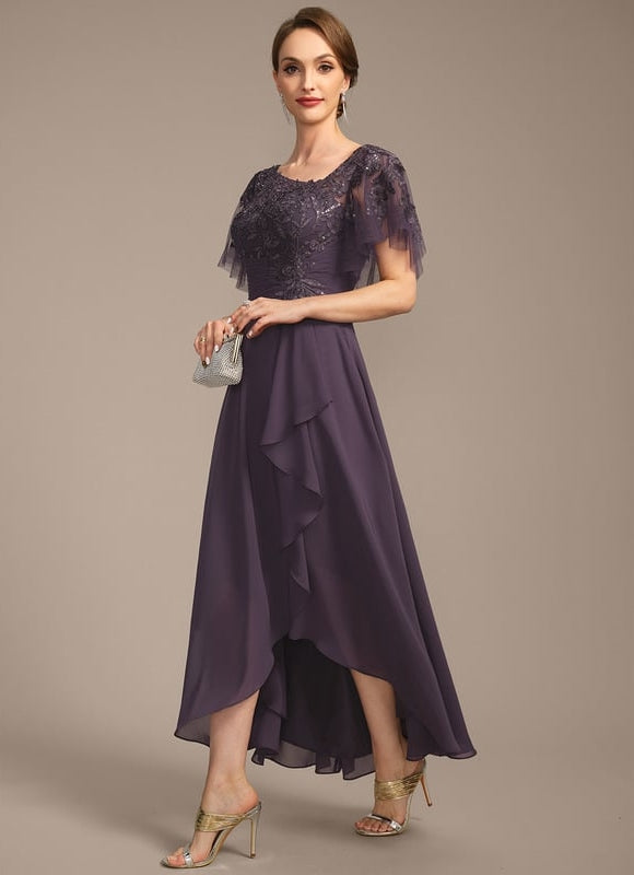 Robe De Soirée Mariage Mi Longue - gallery 3