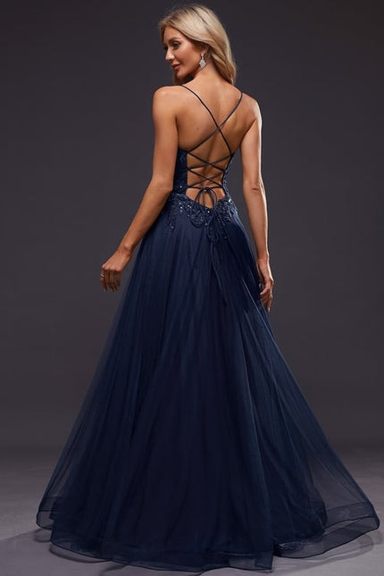 Robe de Soirée Céleste Élancée - gallery 6