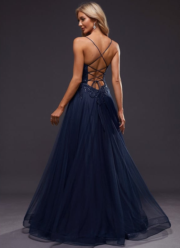 Robe de Soirée Céleste Élancée - gallery 6
