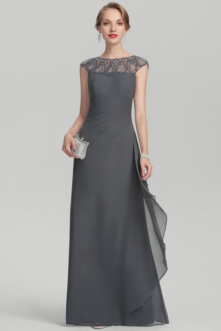 Robe de Soirée Charme Grise