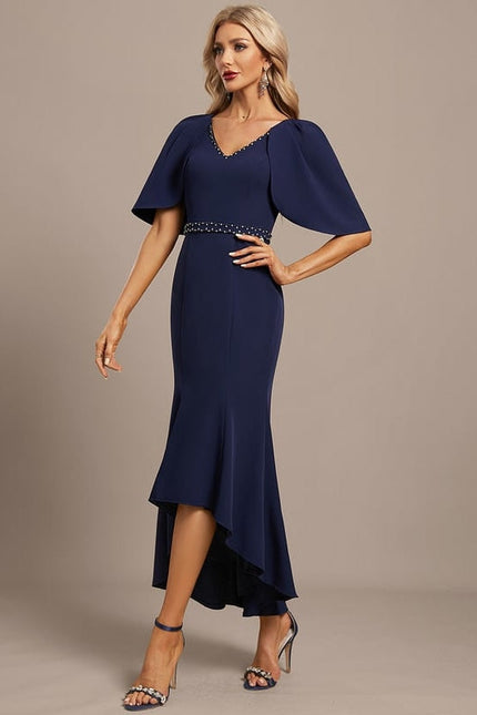 Robe de Soirée Silhouette Luxe Perles - gallery 4