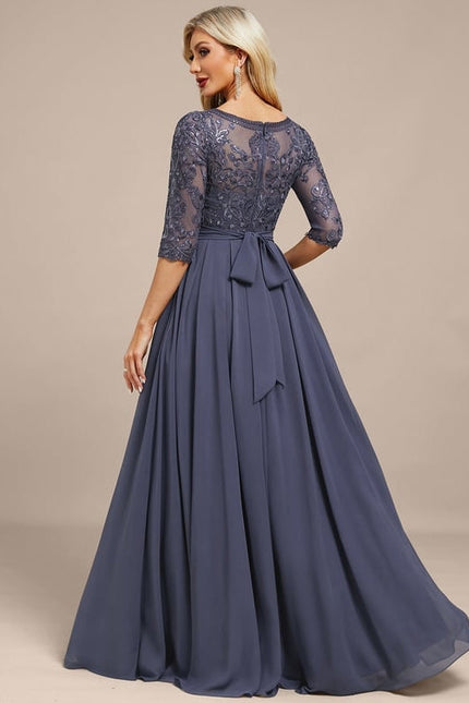 Robe de Soirée Sérénité Nuit - gallery 5