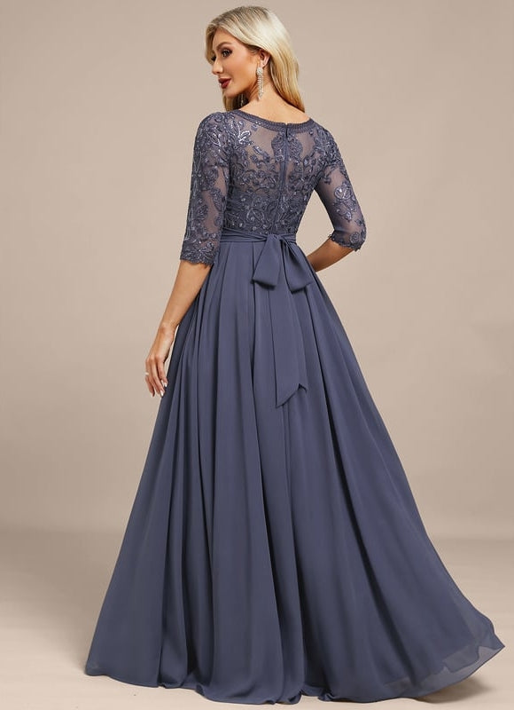 Robe de Soirée Sérénité Nuit - gallery 5