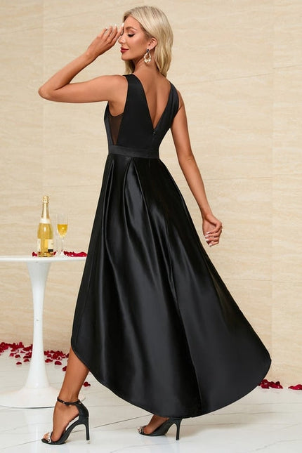 Robe de Soirée Nuit Ébène Éclatante - gallery 1