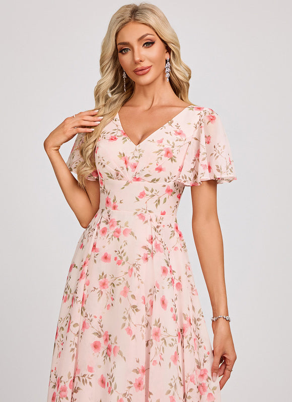 Robe de Soirée Bleu Aérien - gallery 4