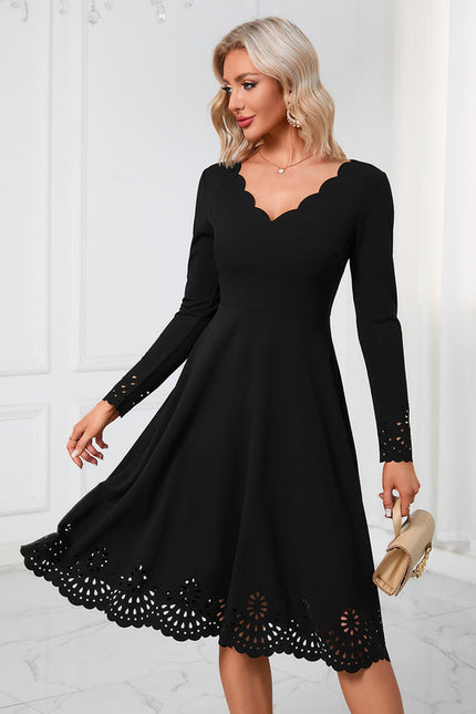 Robe De Soirée Col Claudine - gallery 5