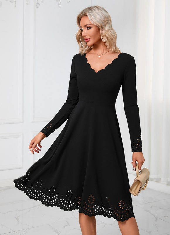Robe De Soirée Col Claudine - gallery 5