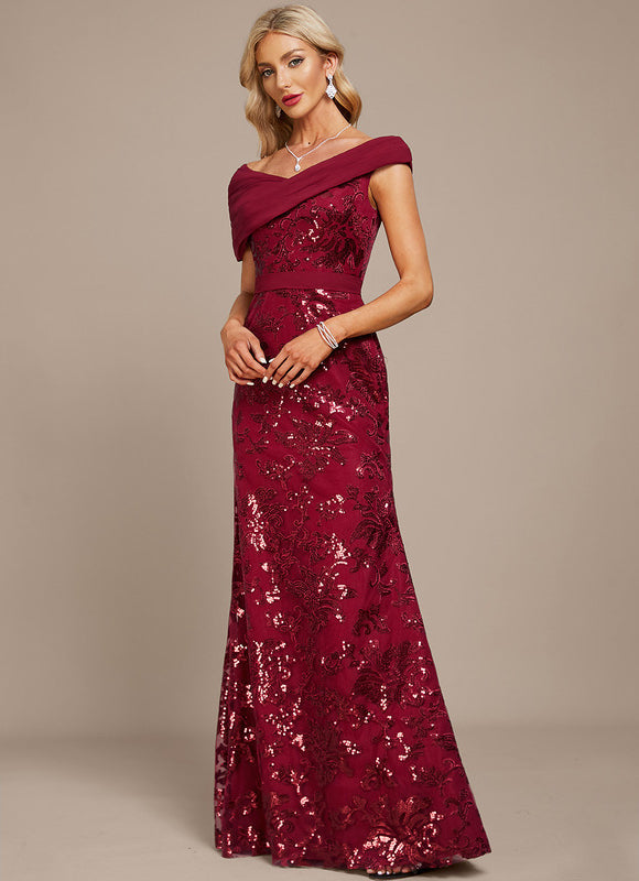 Robe de Soirée Rubis Élégante - gallery 4
