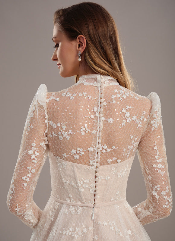 Robe de Soirée Étoile Florale - gallery 4