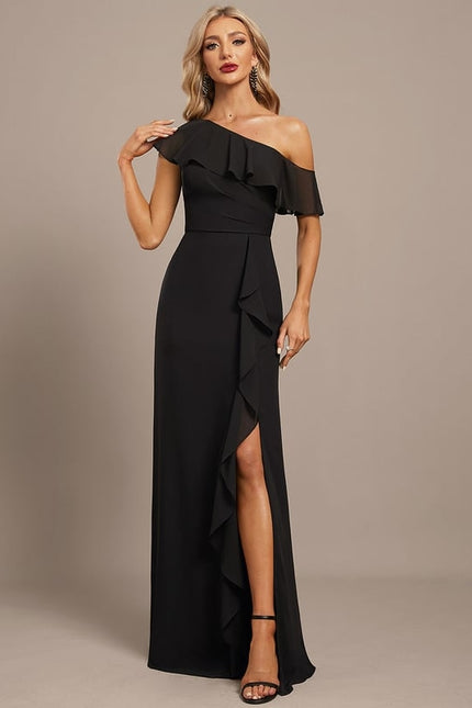 Robe de Soirée Flottante Nocturne