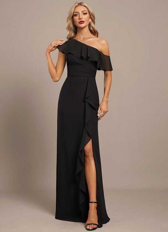Robe de Soirée Flottante Nocturne
