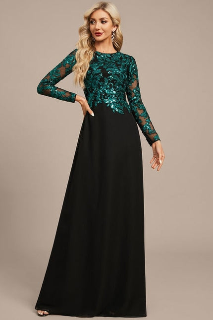 Robe de Soirée Éclat Floral Mystique - gallery 2