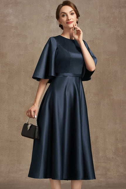 Robe de Soirée Nuit Étoilée Satin - gallery 5