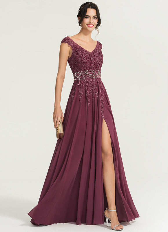 Robe de Soirée Éclat Rubis Flottant - gallery 6
