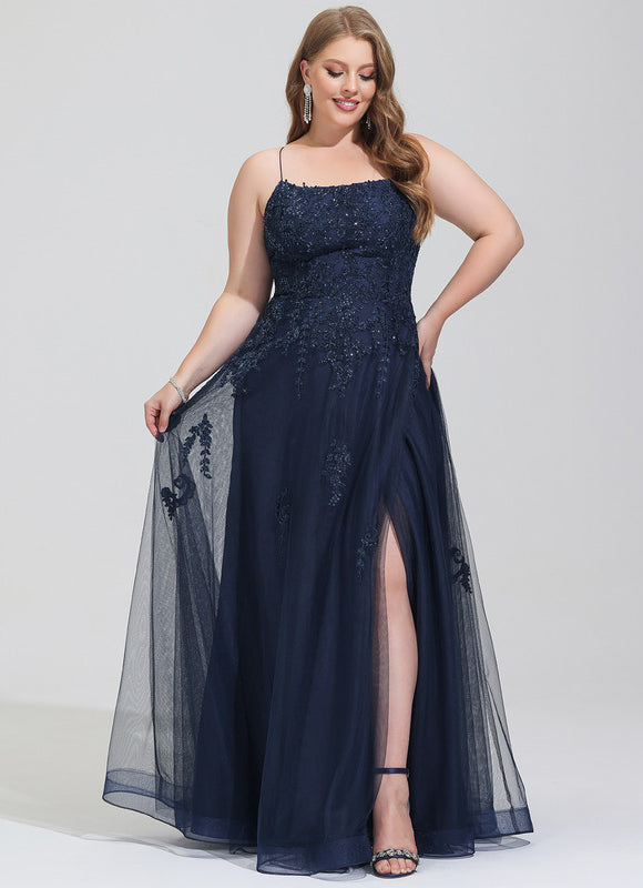 Robe de Soirée Tulle Sombre - gallery 6