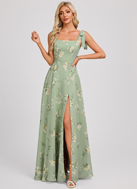 Robe de Soirée Longue Verte - gallery 2