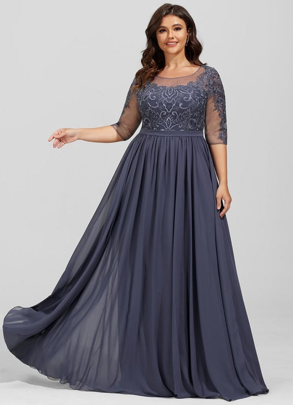 Robe de Soirée Illusion Étoilée - gallery 6