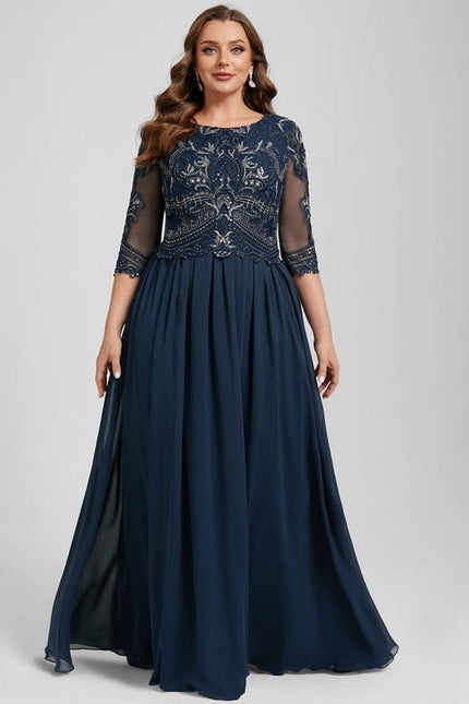 Robe de Soirée Élégance Sombre Étoilée - gallery 8
