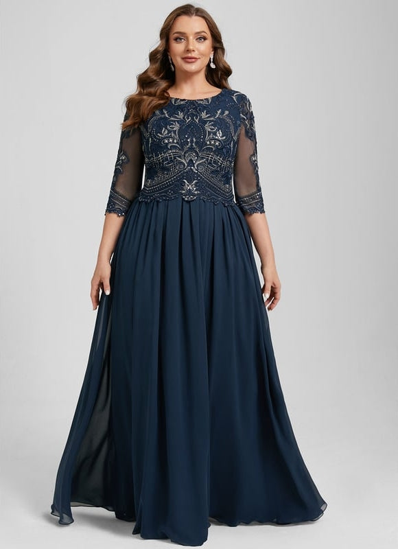 Robe de Soirée Élégance Sombre Étoilée - gallery 8