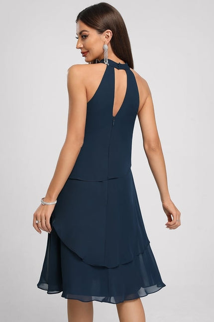 Robe de Soirée Émeraude Fluidité - gallery 2