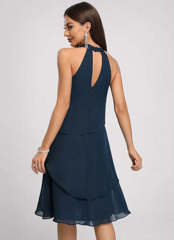 Robe de Soirée Émeraude Fluidité - gallery 2