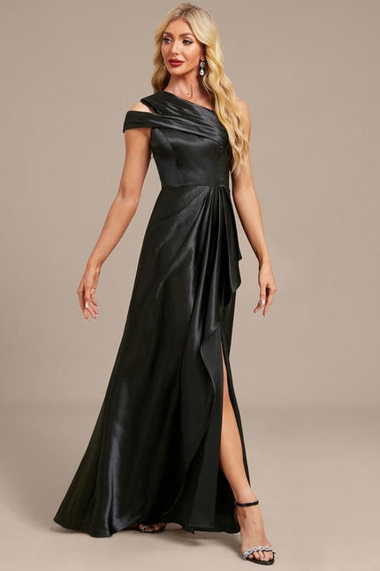 Robe Soirée En Satin De Soie